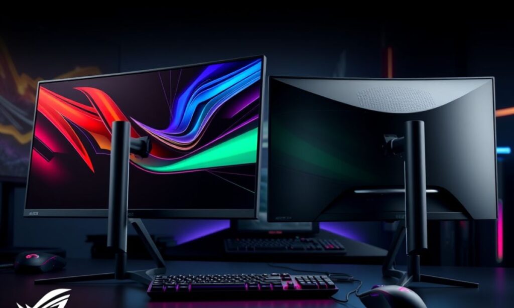  Design und Ergonomie der ASUS ROG Swift und Strix OLED-Modelle