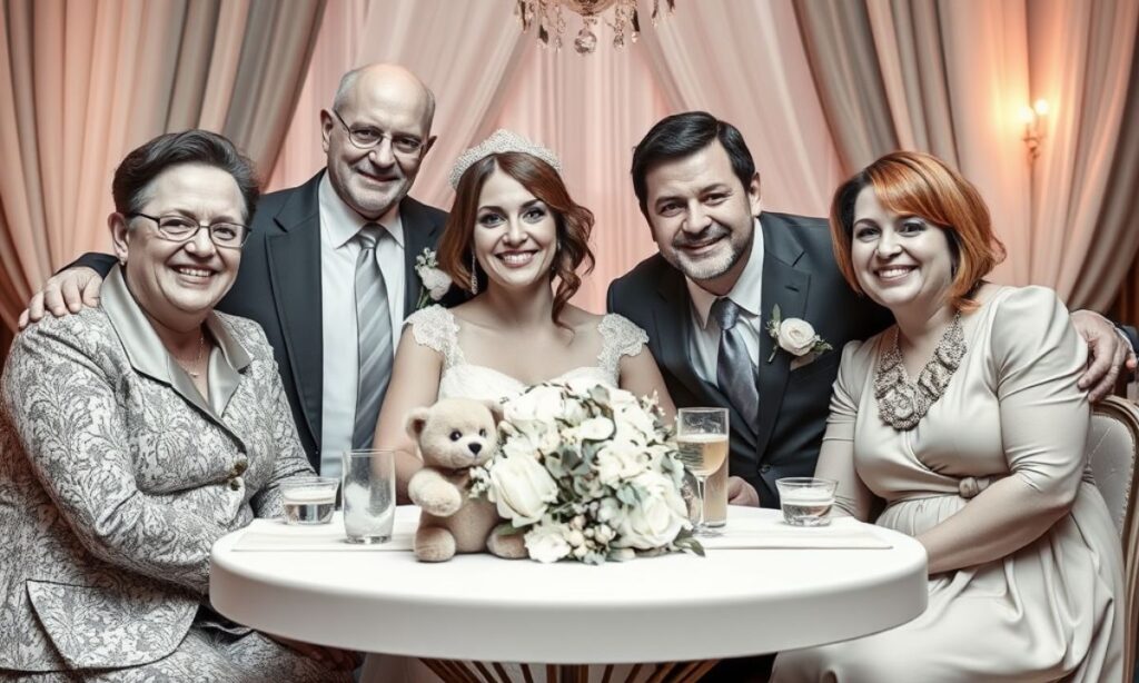 Familie und Freunde Wer war bei der Hochzeit dabei