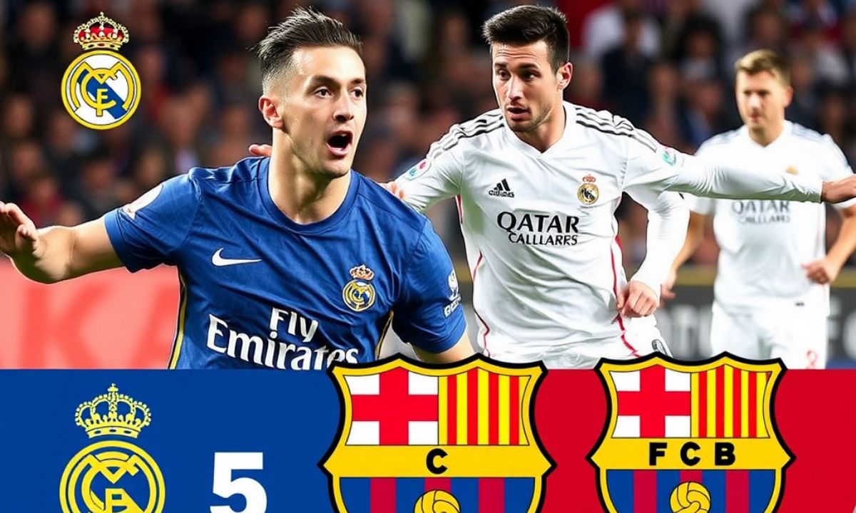Highlights Real Madrid 2:5 FC Barcelona