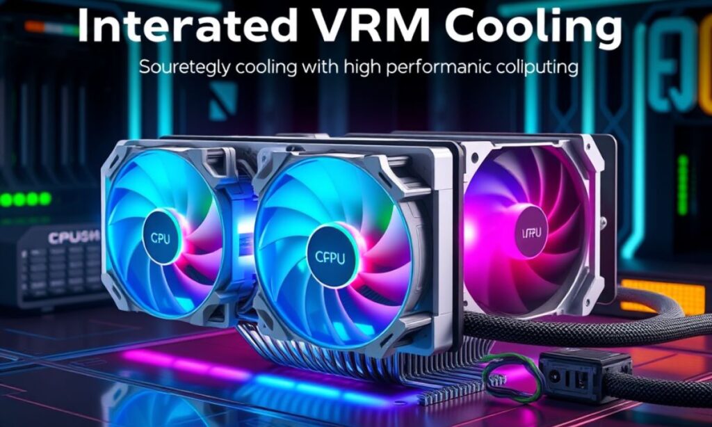 Integrierte VRM-Kühlung Mehr als nur eine CPU-AIO