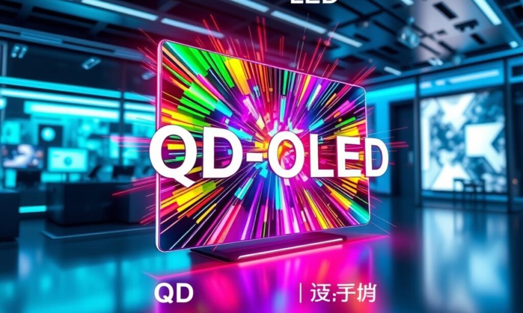 QD-OLED-Technologie bringt brillante Farben und schnelle Reaktionszeiten