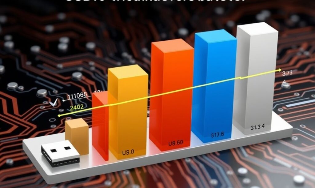 Unterschiede bei Datenübertragungsraten
